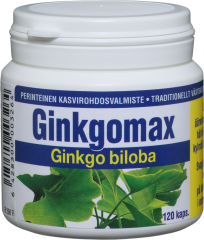 Ginkgomax ginkgo biloba -uute 120 kaps