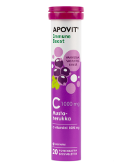 Apovit C-vitamiinipore mustaherukka 20 tabl